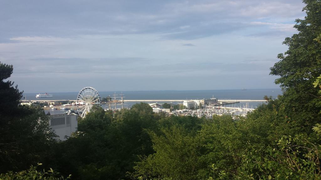 Ferienwohnung Dojlidzka Chata Gdynia Exterior foto